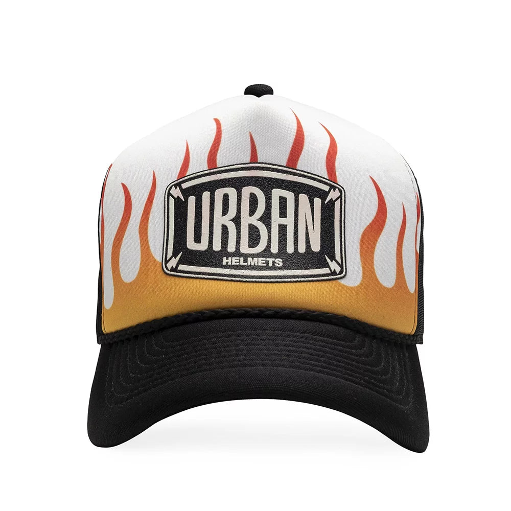 Urban On Fire Trucker Hat