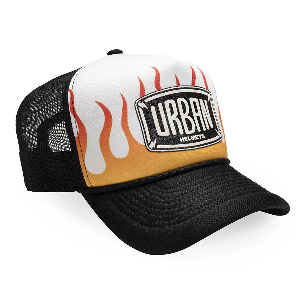 Urban On Fire Trucker Hat