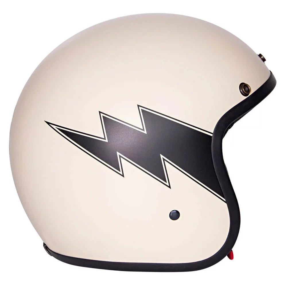 Urban Open Face Helmet Tracer Thunder Matte Off White