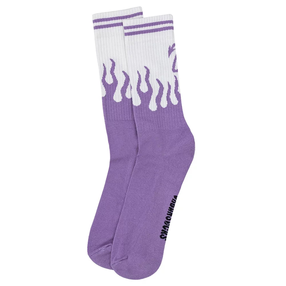 Urban Socks Violet Flames