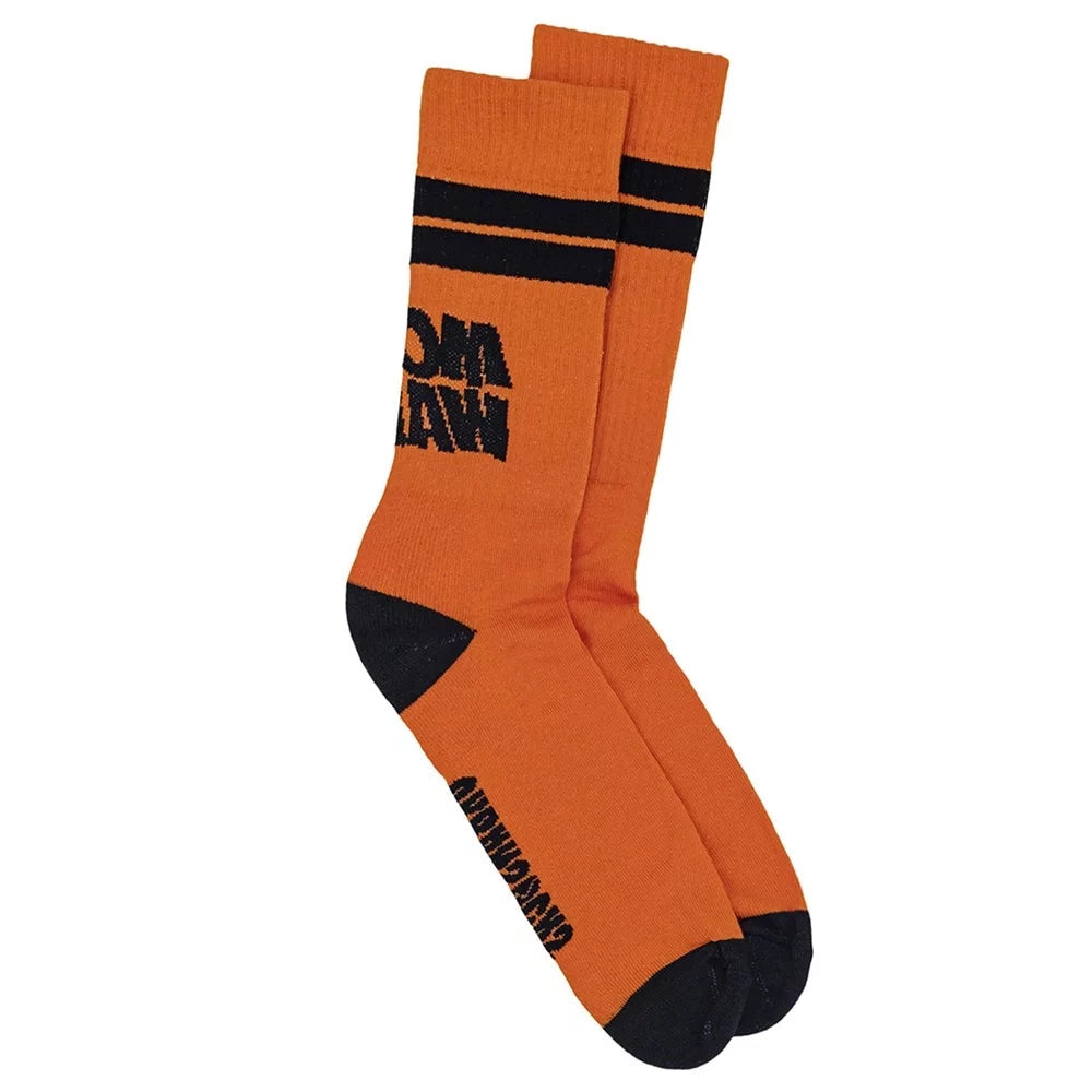 Urban Socks Less Talk Orange
