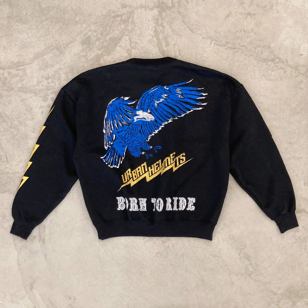 Urban Born 2 Ride Black Sweatshirt