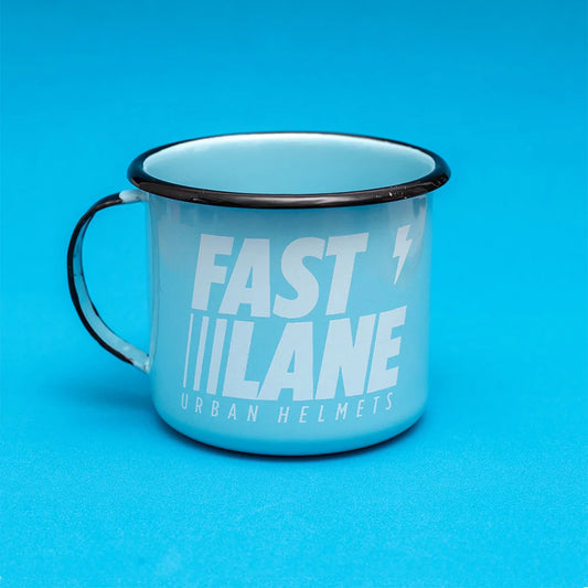 Urban Fast Lane Blue Mug