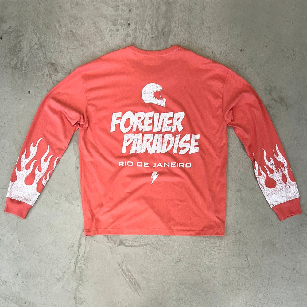 Urban "Paradise" Salmon LongSleeve T-shirt