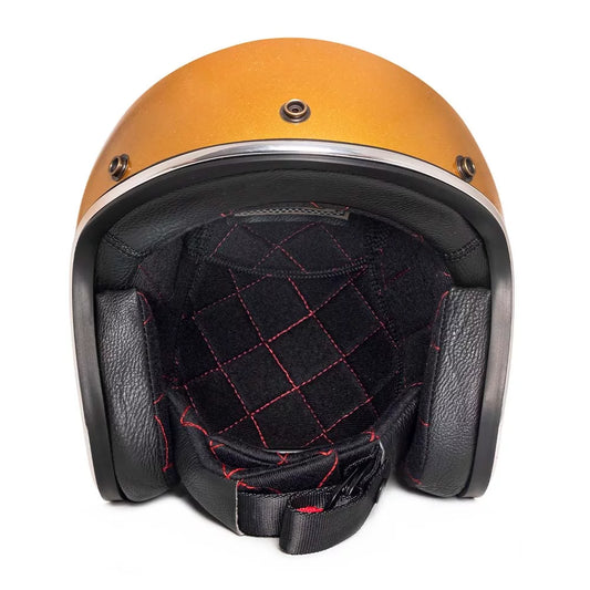 Urban Open Face Helmet Tracer Gold Flake