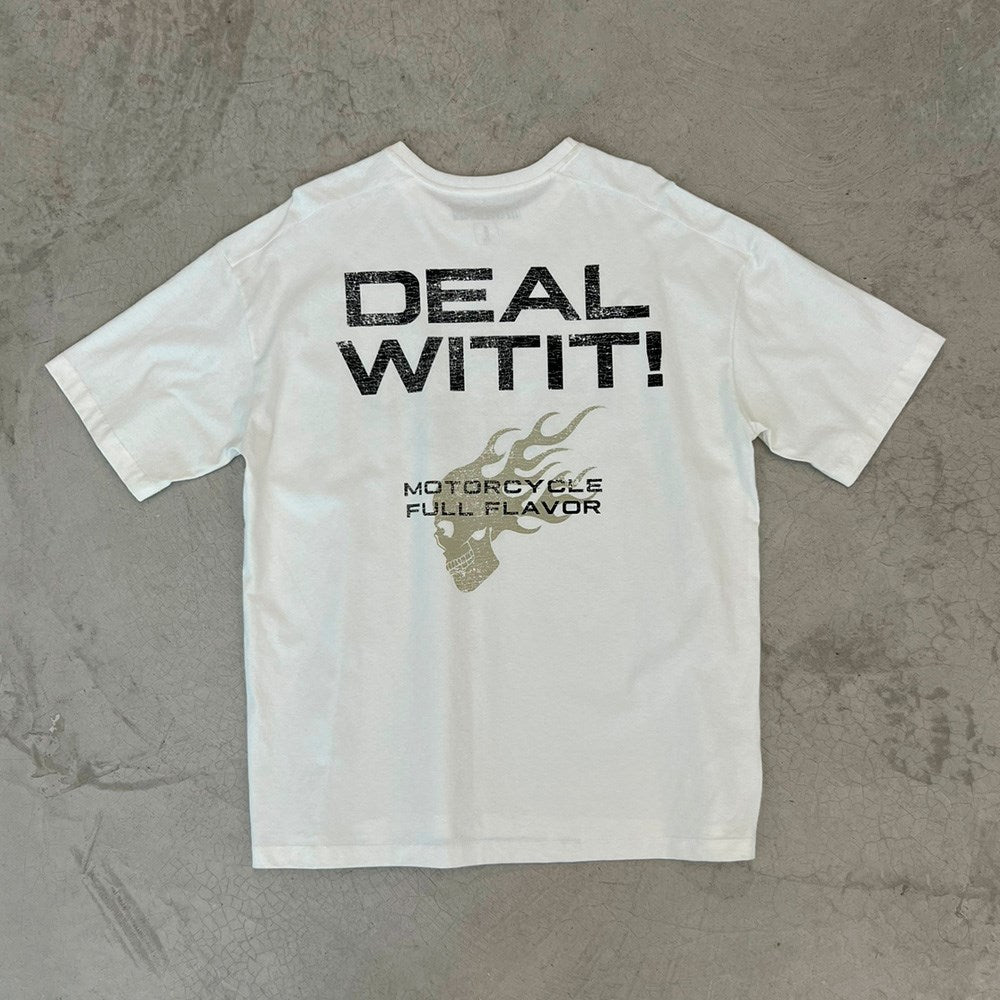 Urban "Deal Witit" White T-shirt 🏍