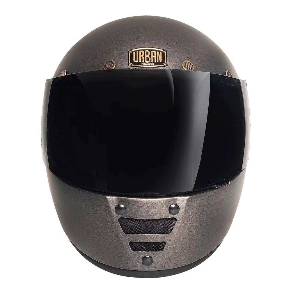 Urban Full Face Helmet Cafe Racer Graph-X Graphite