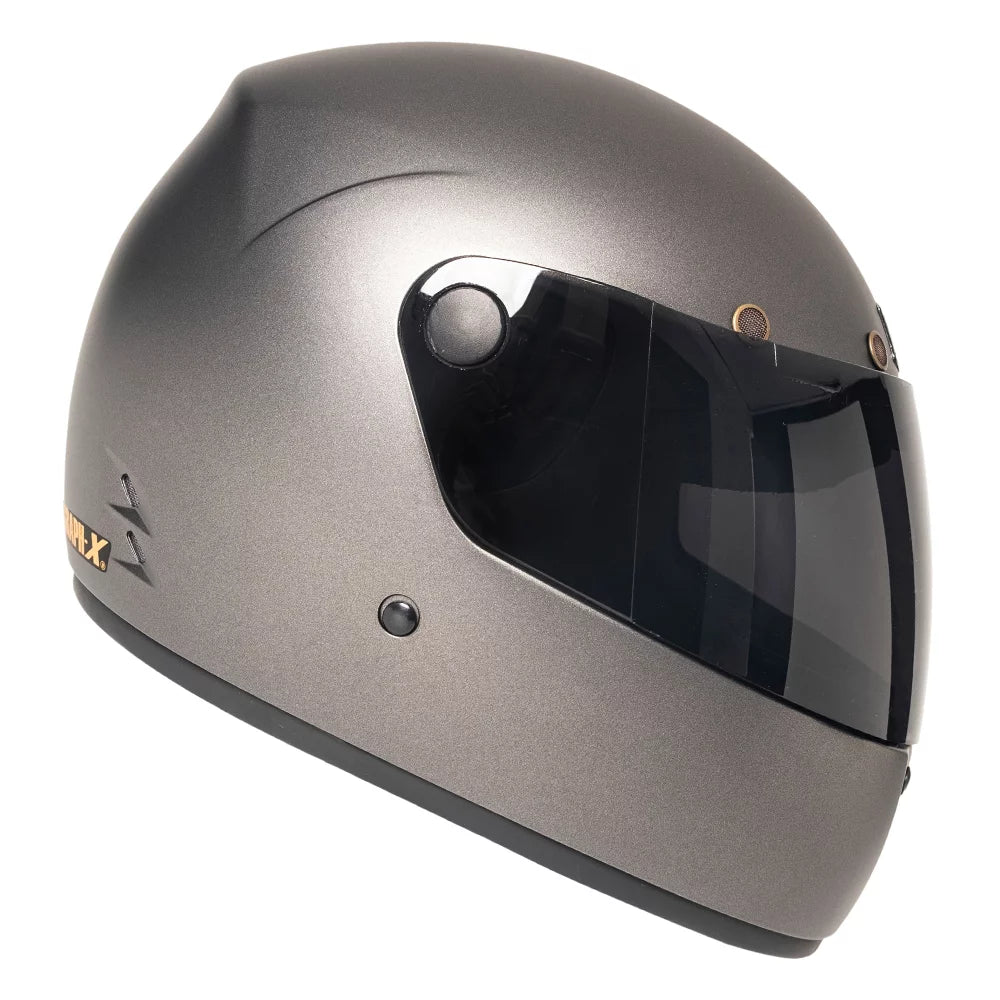 Urban Full Face Helmet Cafe Racer Graph-X Graphite