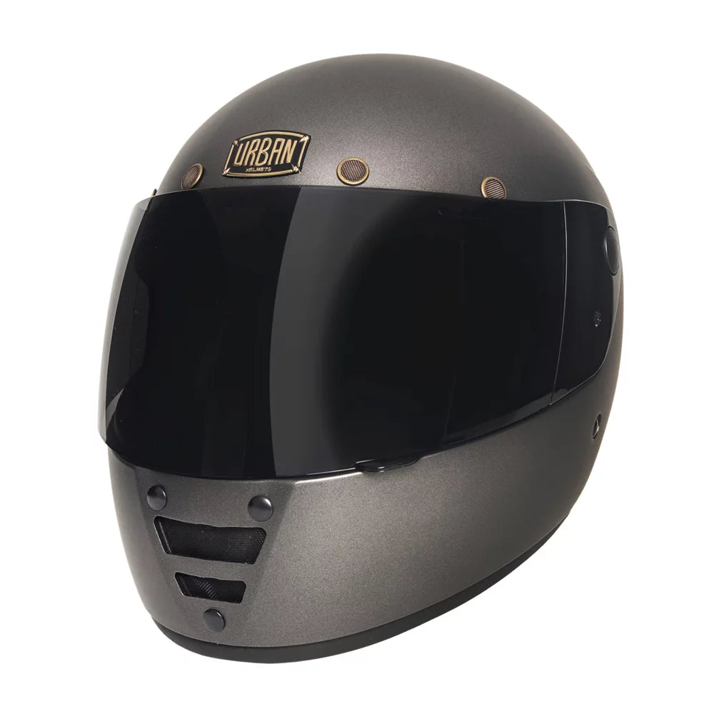 Urban Full Face Helmet Cafe Racer Graph-X Graphite