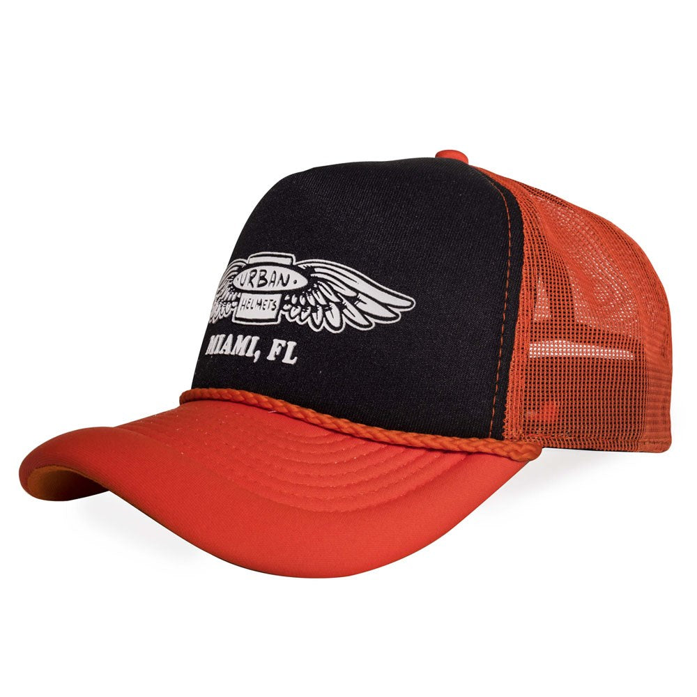 Urban Fly Orange Trucker Hat