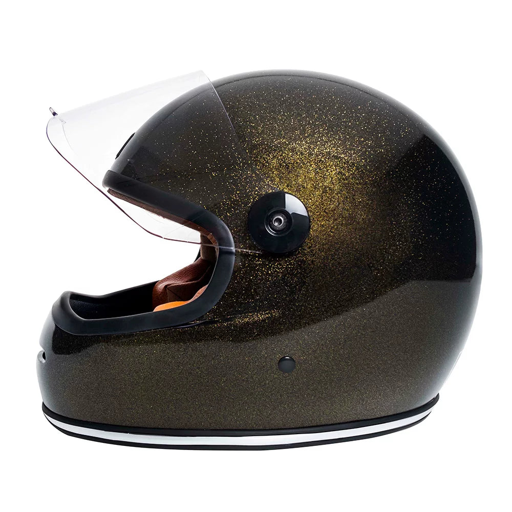 Urban Full Face Helmet BigBore S Dark Gold Flake