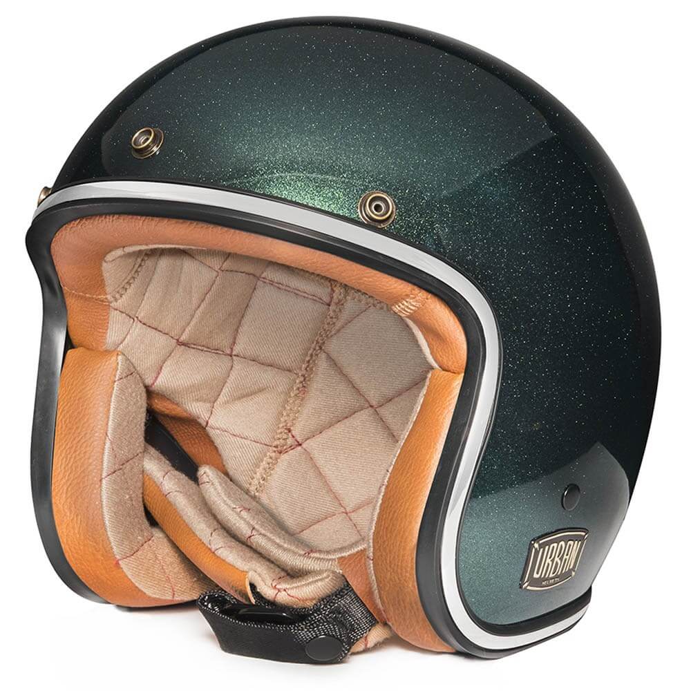 Urban Open Face Helmet Tracer Green Flake II