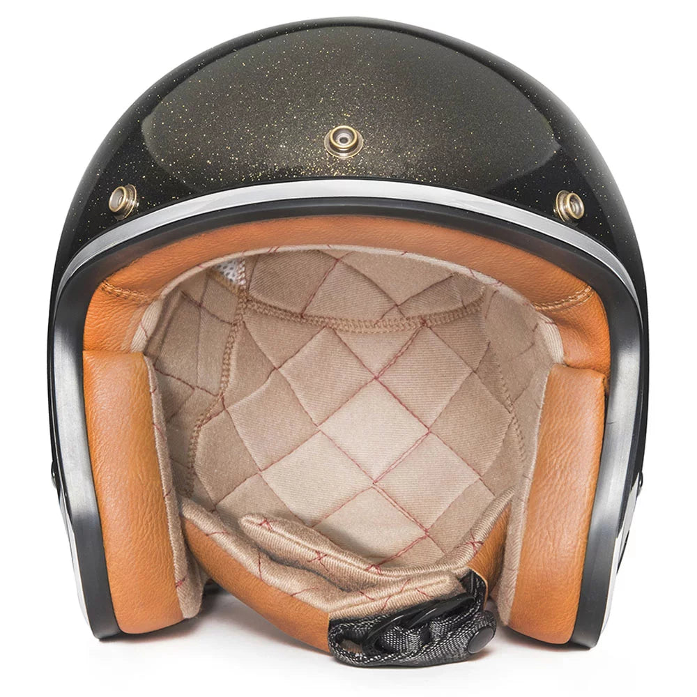 Urban Open Face Helmet Tracer Dark Gold Flake