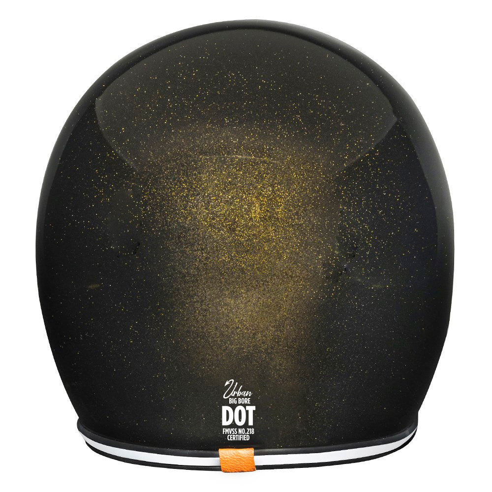 Urban Full Face Helmet BigBore Dark Gold Flake