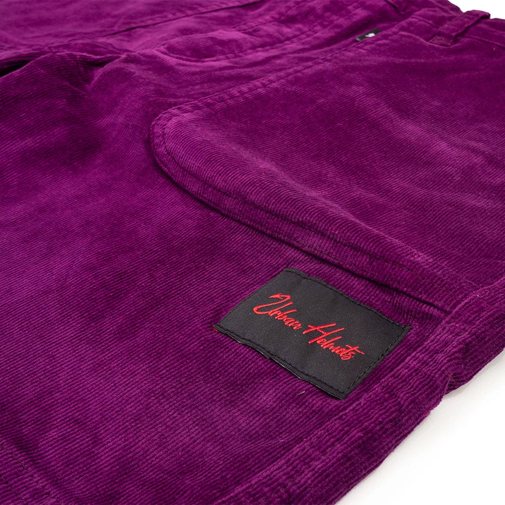 Urban Ollie Purple Velvet Shorts