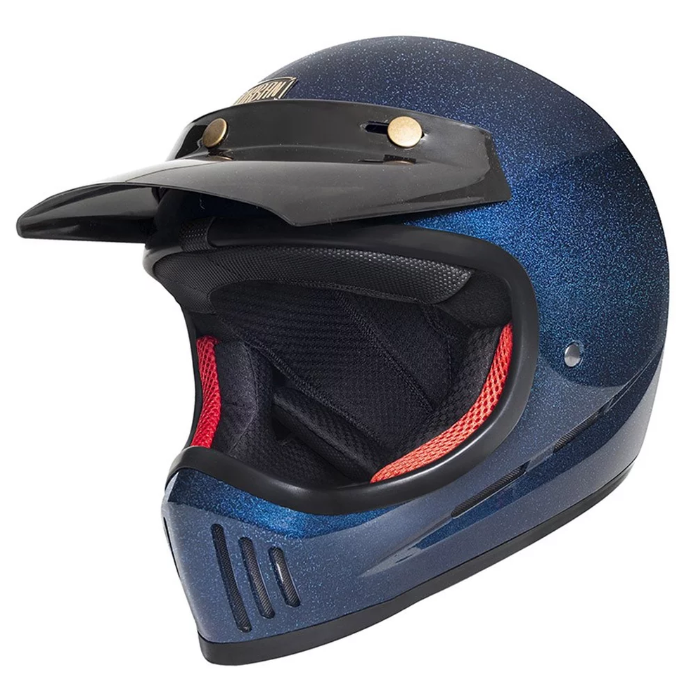 Urban Retro OffRoad Helmet Desperado Blue Flake urban riders usa e
