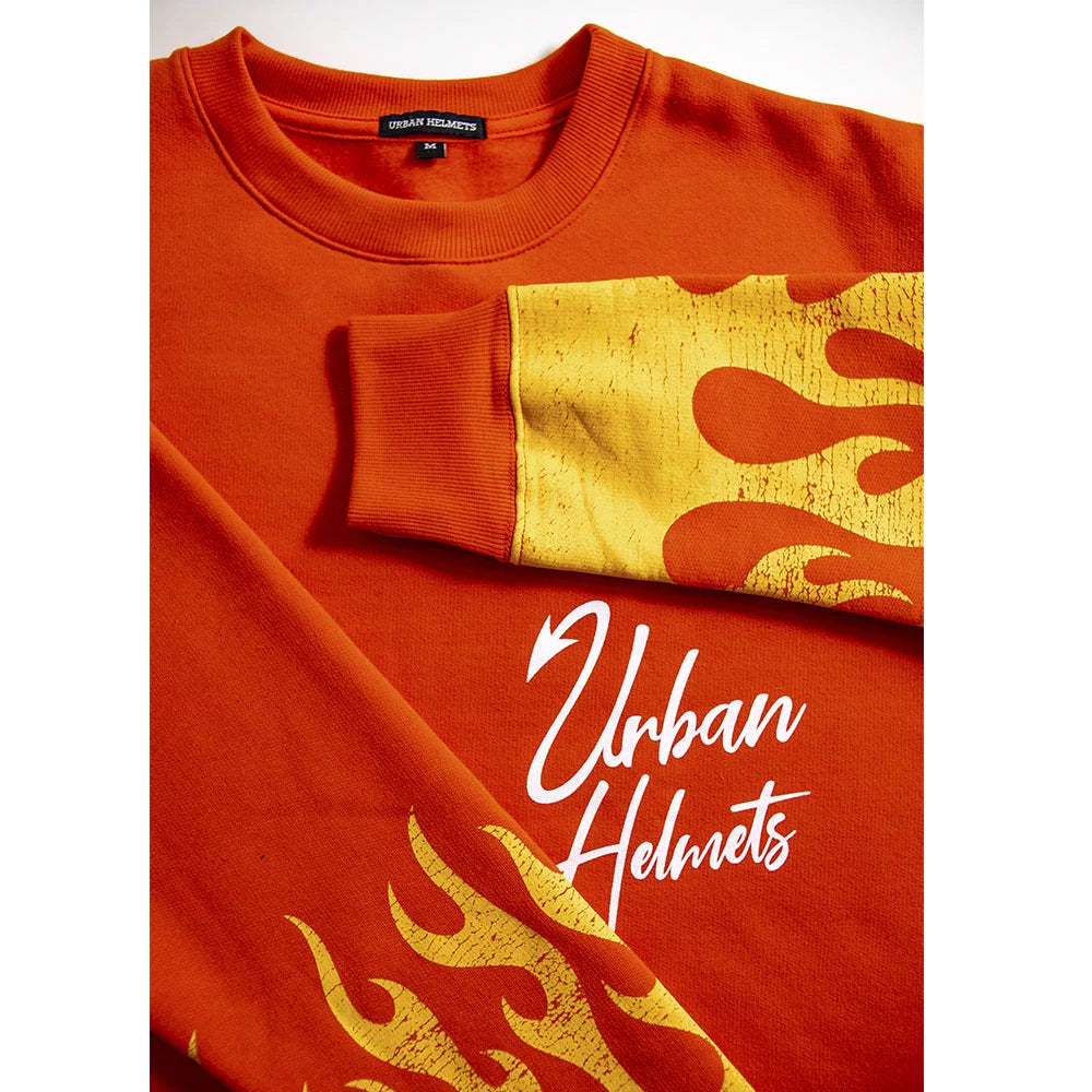 Urban Sweatshirt Orange Devil