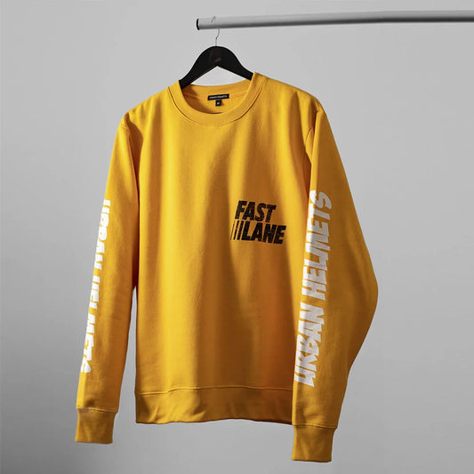 Urban Yellow Fast Lane Sweatshirt