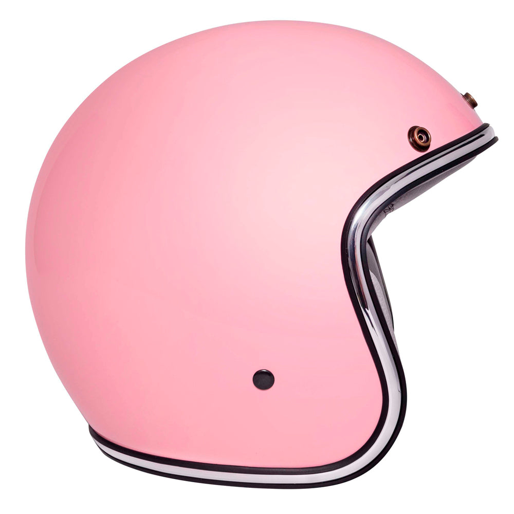 Urban Open Face Helmet Tracer Pink Retro