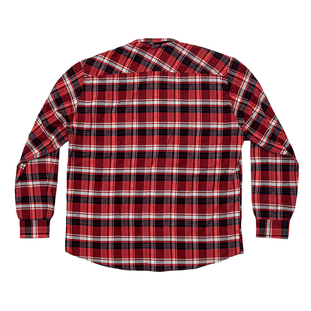 Urban Red Soft Flannel e-commerce urban riders Shirt – usa