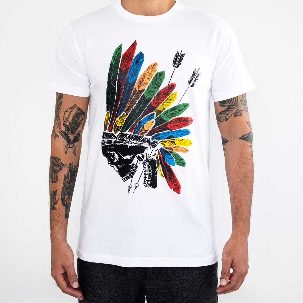 Urban Indian Skull T-shirt